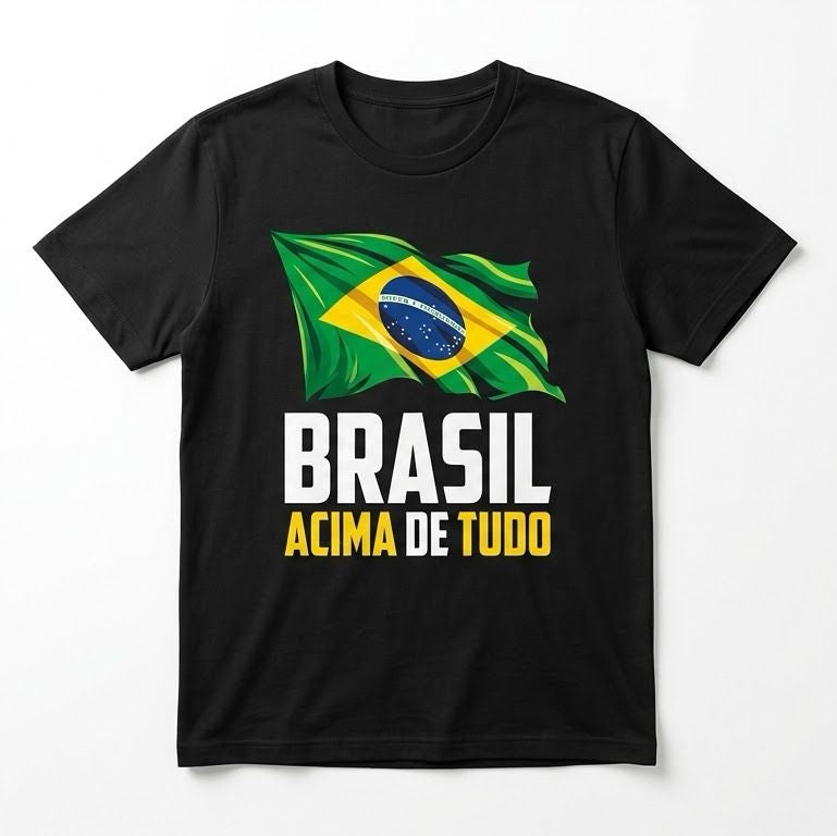 Camiseta - Brasil Acima de Tudo