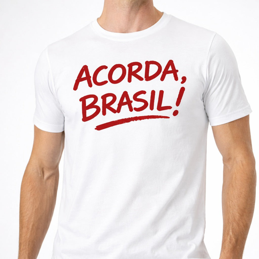 Camiseta - Acorda Brasil