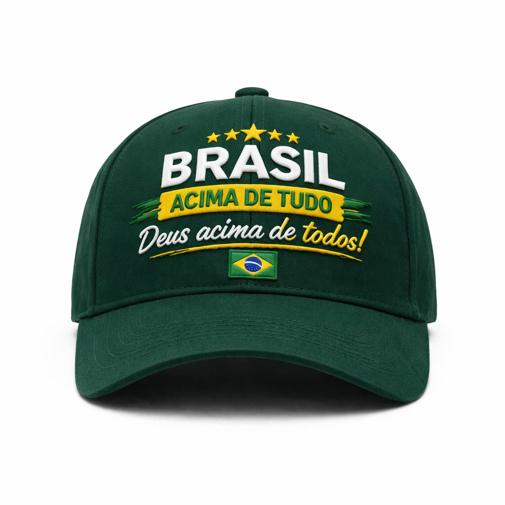 Boné - Brasil Acima de Tudo