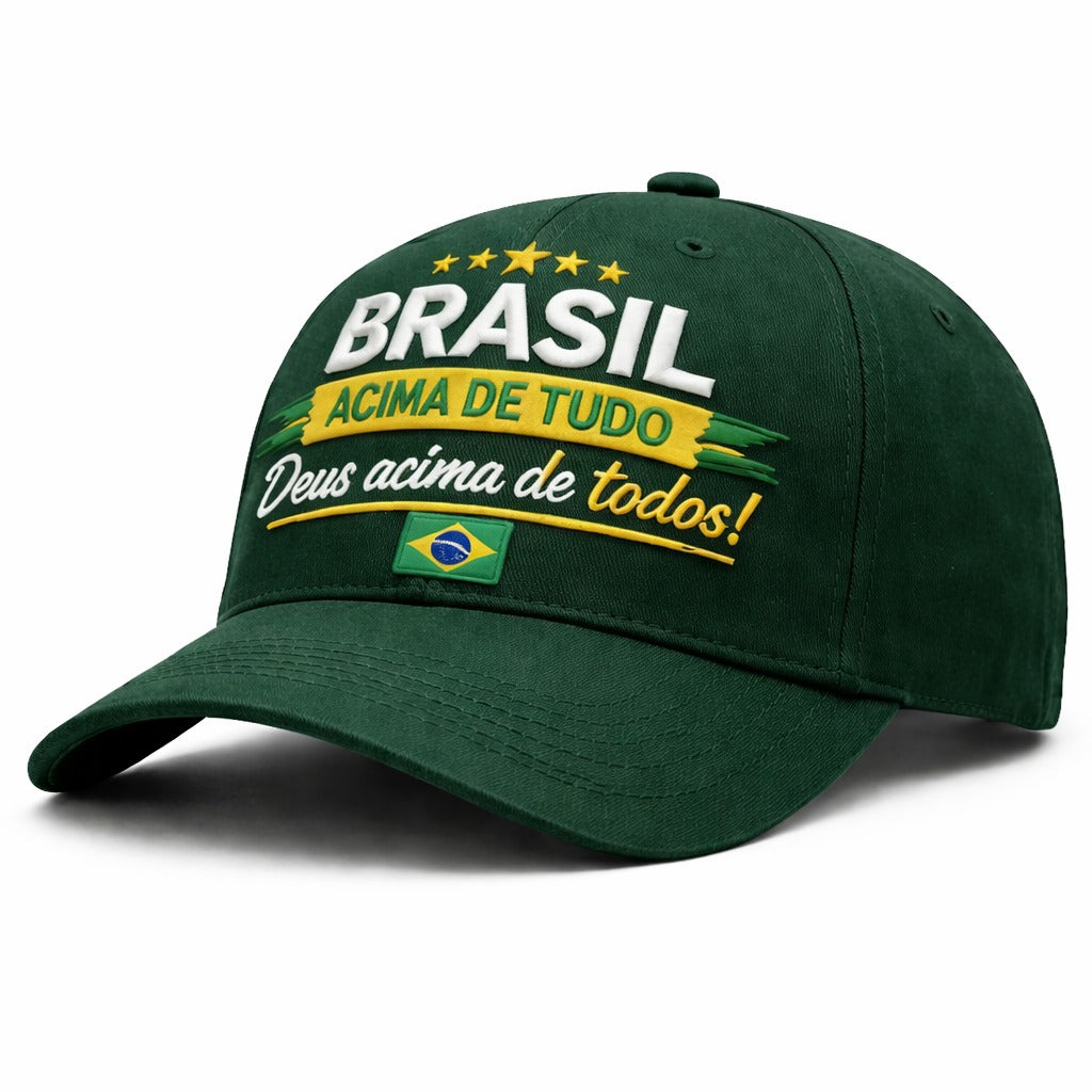 Boné - Brasil Acima de Tudo