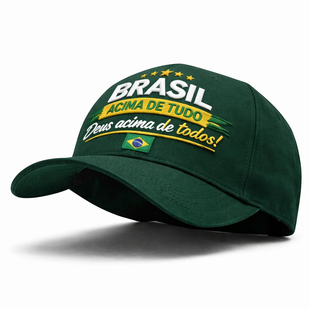 Boné - Brasil Acima de Tudo