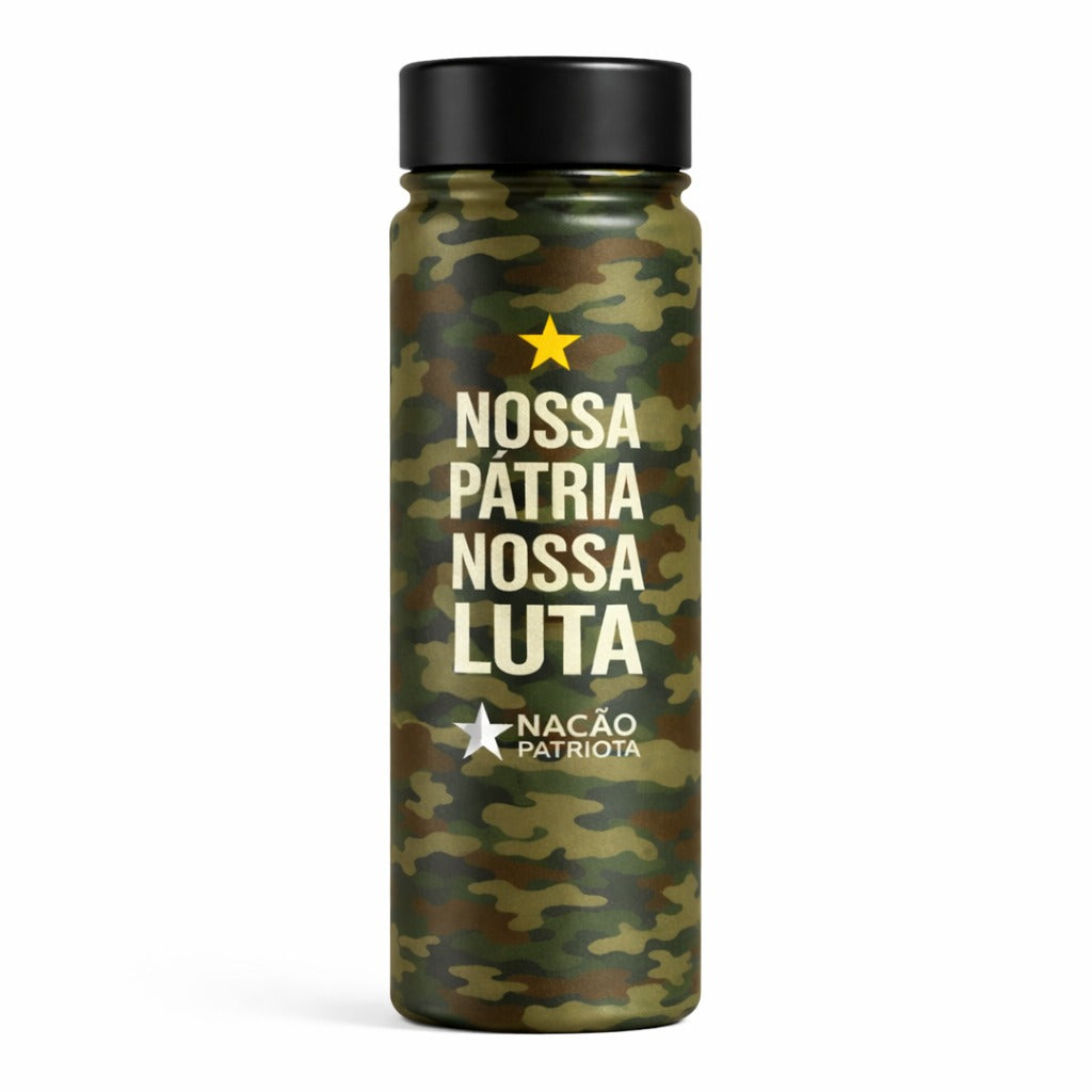Garrafa Térmica 1L - Nossa Pátria, Nossa Luta