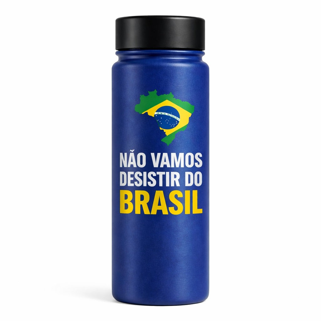 Garrafa Térmica - Não Vamos Desistir