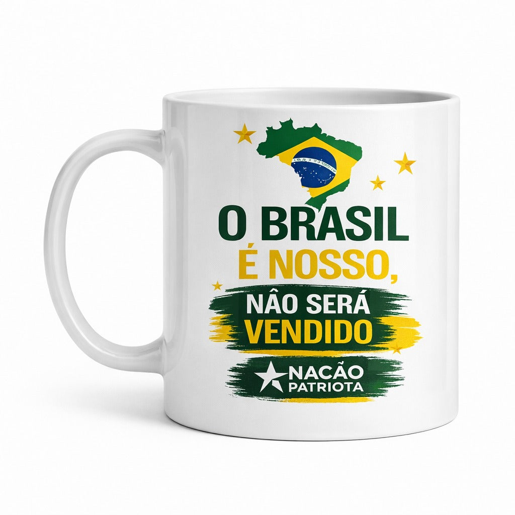 Caneca - O Brasil é Nosso