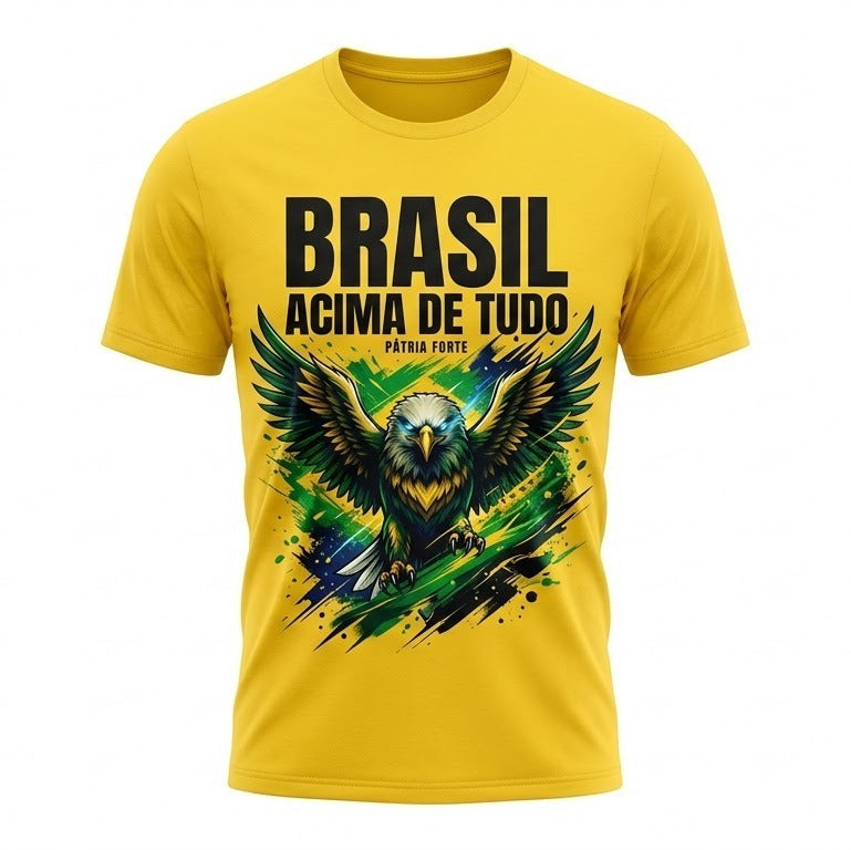 Camiseta - Brasil Acima de Tudo