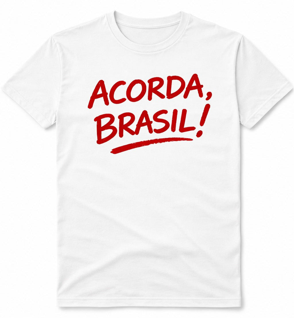 Camiseta - Acorda Brasil