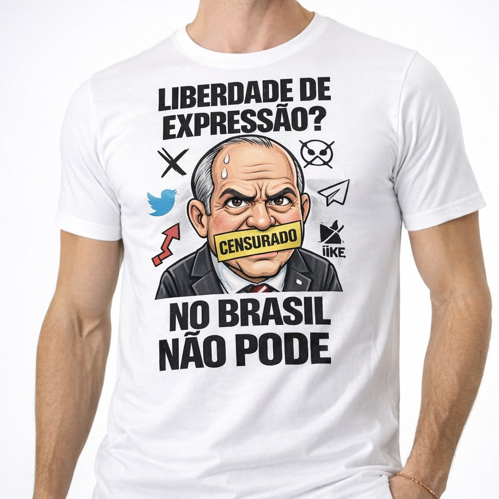 Camiseta - Liberdade de Expressão